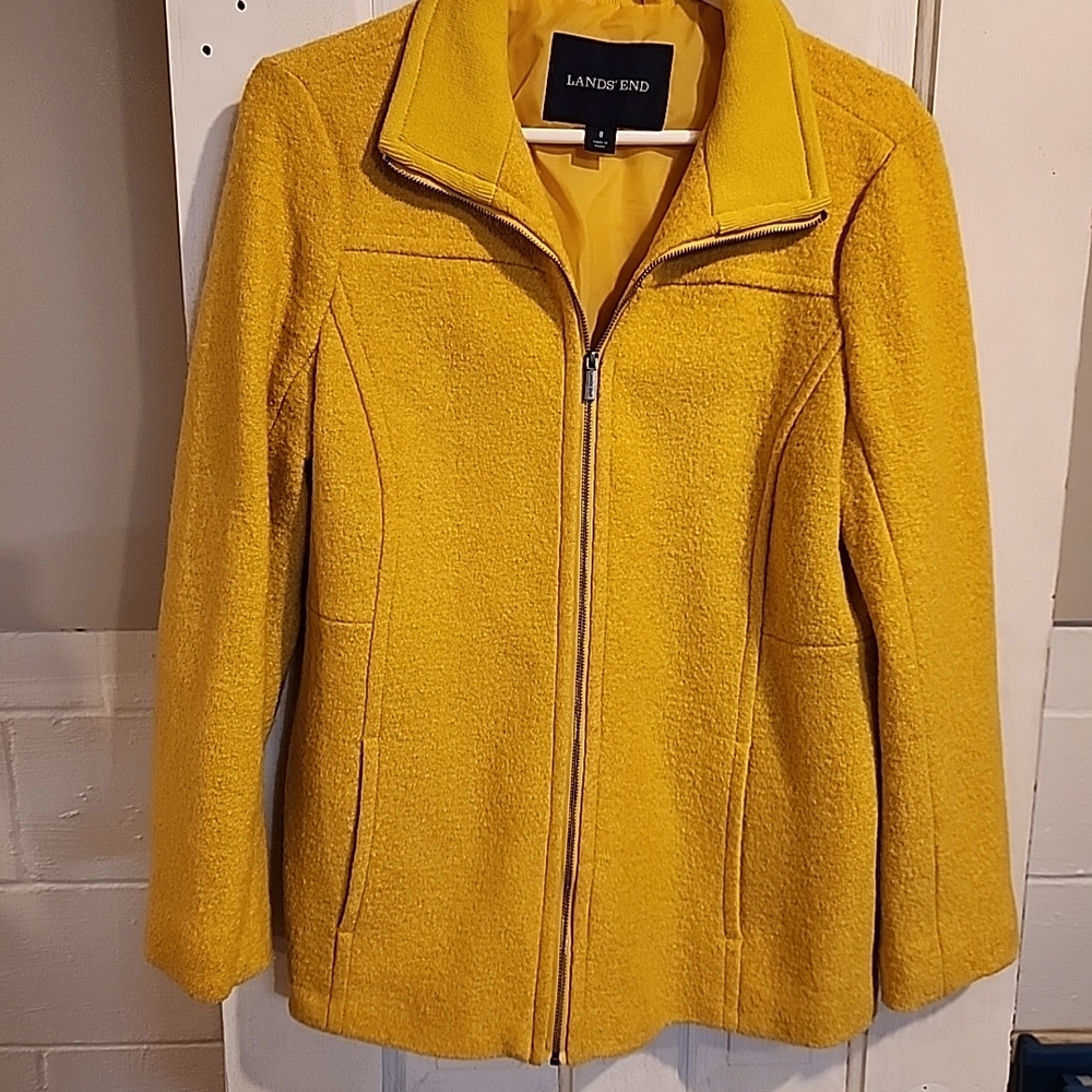 Lands' End Women's Yellow Jacket